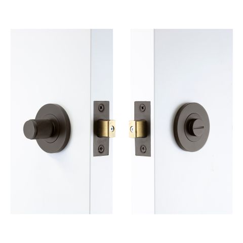 NIDO Privacy Set 57mm Backset - Knurled