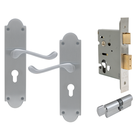 York Victorian Longplate - Euro Locking