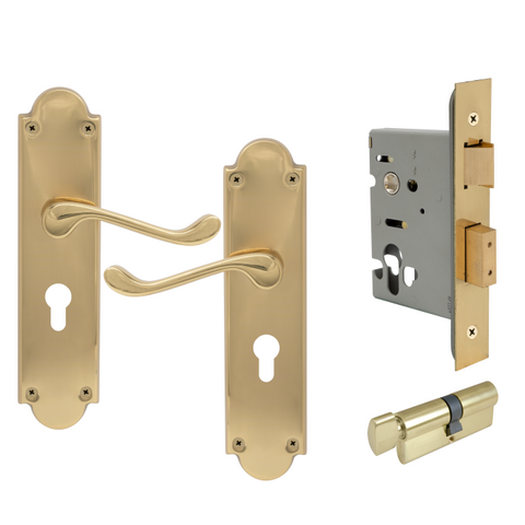 York Victorian Longplate - Euro Locking