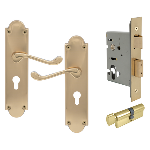 York Victorian Longplate - Euro Locking