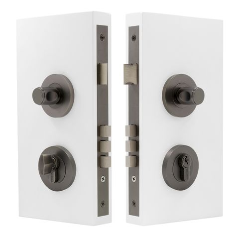 NIDO Double Turn Lock Kit Plain GN