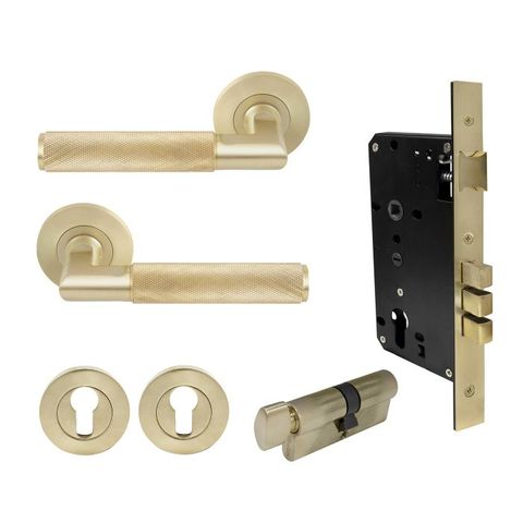 Lumina Rose Entrance Set - Diamond Knurl