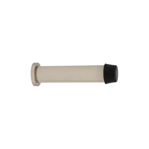 85mm Doorstop Linear Knurl BN