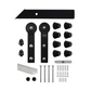 2m Single Barn Door Track Kit