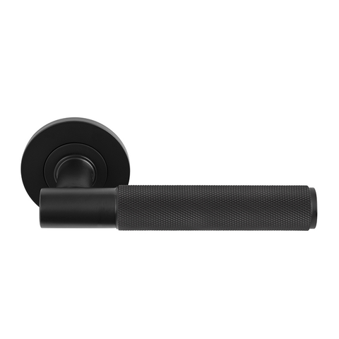 NIDO - Verge Dummy Lever - Knurled - BLK