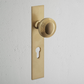 Corston Poplar Long Plate Door Knob