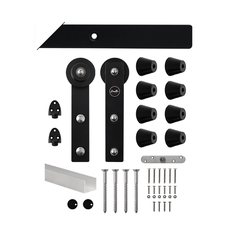 3m Single Barn Door Track Kit SS