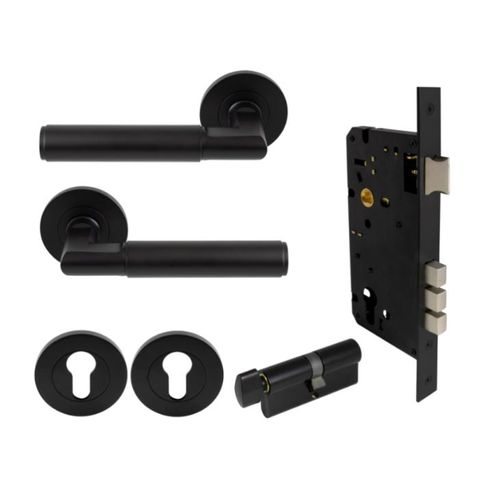 NIDO - Lumina Rose Ent Set Plain - BLK