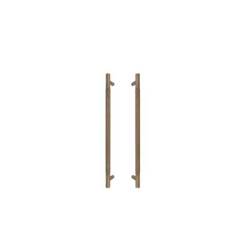 Sento Pull Handle 450mm - linear knurl