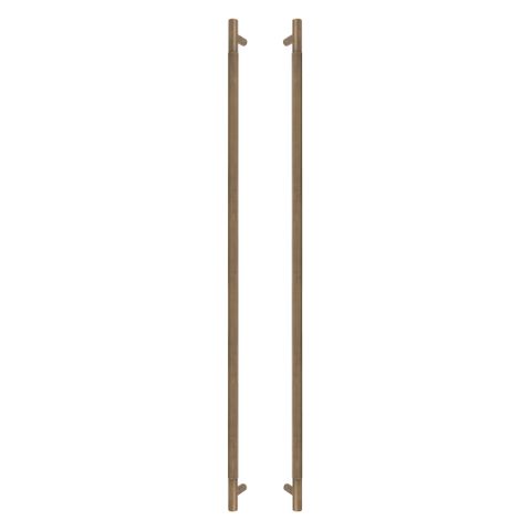 Sento Pull Handle 900mm - linear knurl