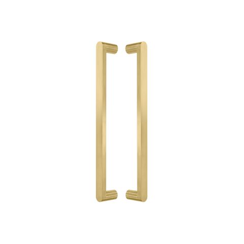 Kepler Brass Pull Handle - 400mm