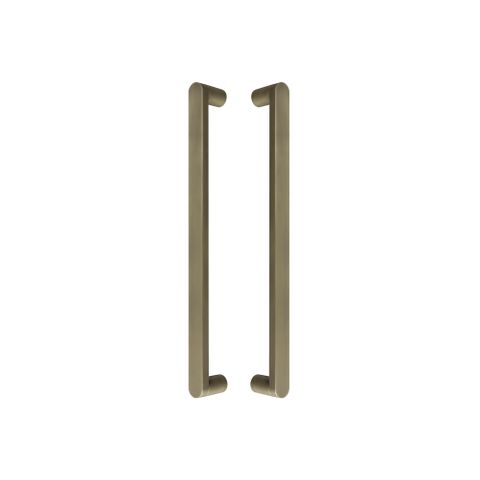 Kepler Brass Pull Handle - 400mm