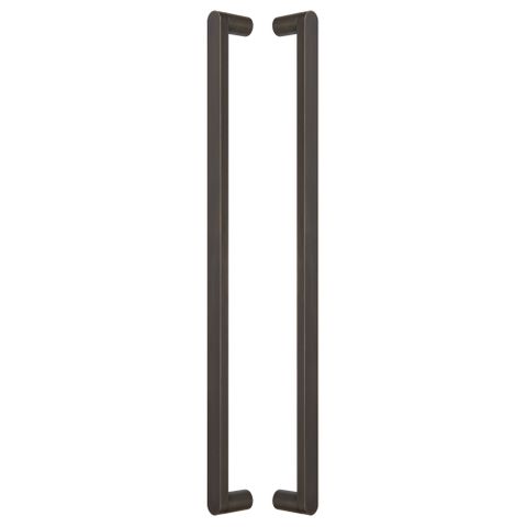 Kepler Brass Pull Handle - 600mm