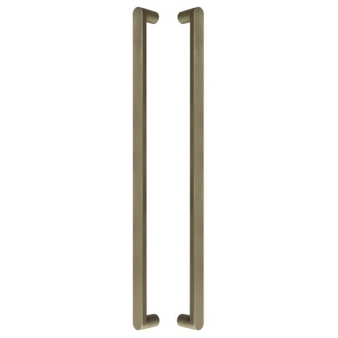 Kepler Brass Pull Handle - 600mm