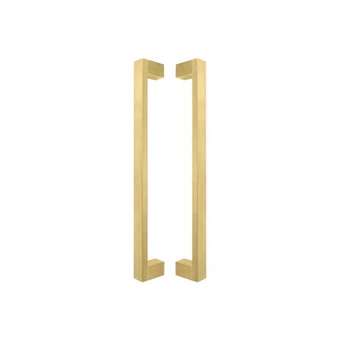 Tasman Brass Pull Handle - 400mm