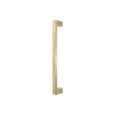 Tasman Brass Pull Handle 400mm-RF Single