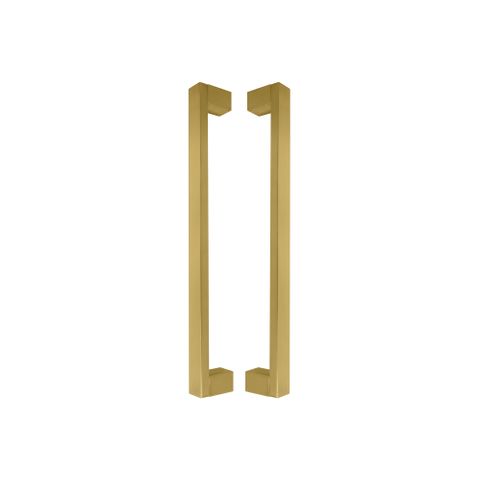 Tasman Brass Pull Handle - 400mm