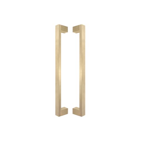 Tasman Brass Pull Handle - 400mm