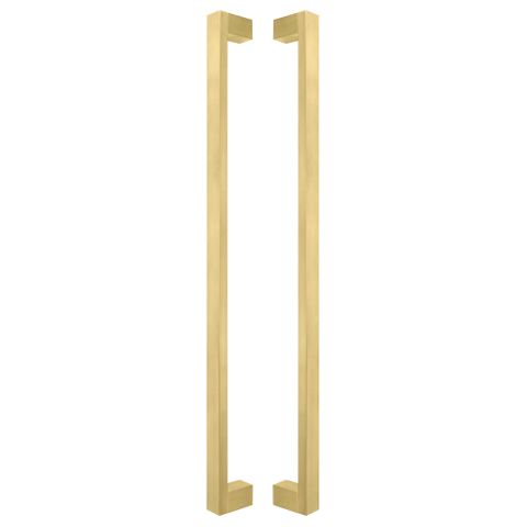 Tasman Brass Pull Handle - 600mm