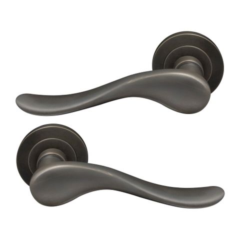 Haven 52mm Round Rose Lever Set