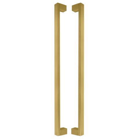 Tasman Brass Pull Handle - 600mm