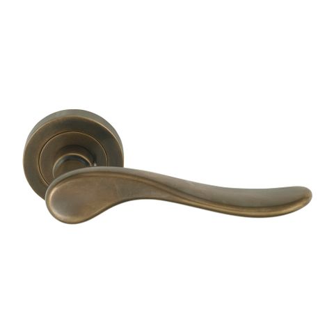 Haven Round Rose Dummy Lever - LH