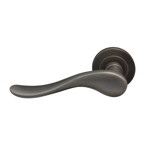 Haven Round Rose Dummy Lever - RH