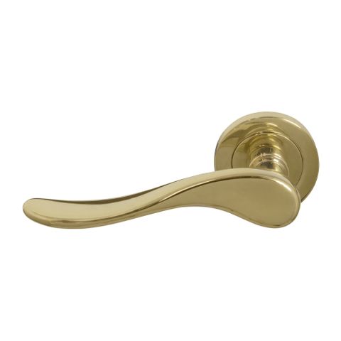 Haven Round Rose Dummy Lever - RH