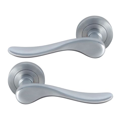 Haven 52mm Round Rose Lever Set