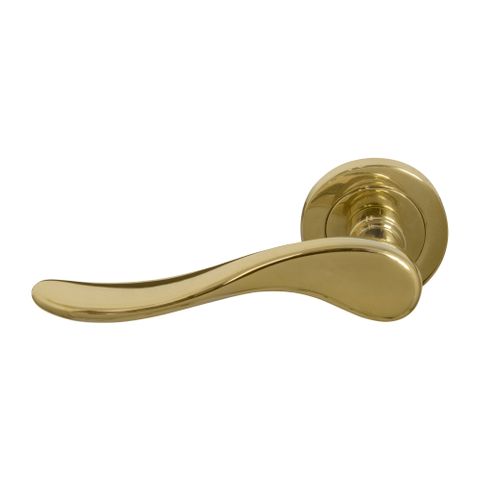 Haven Round Rose Dummy Lever - RH