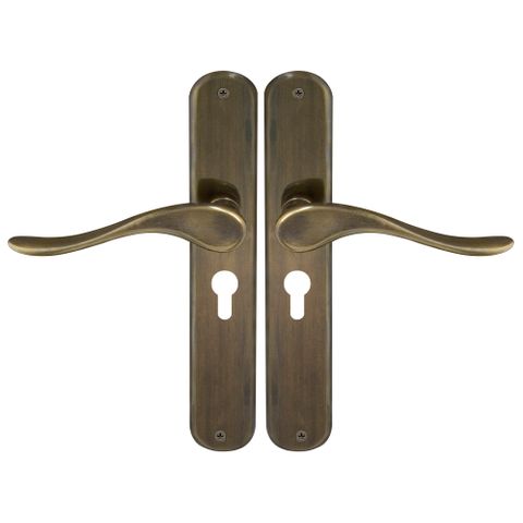 Haven Oval Longplate E48 Keyhole
