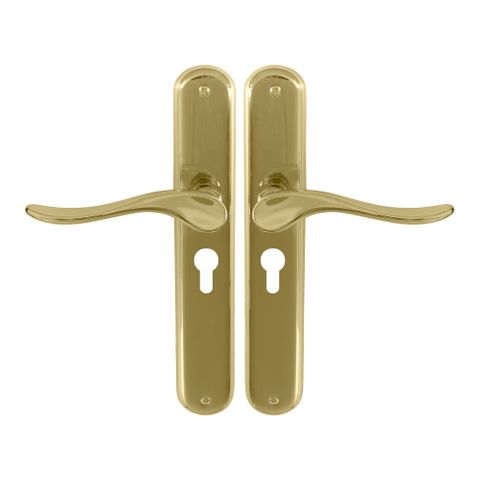 Haven Oval Longplate E48 Keyhole
