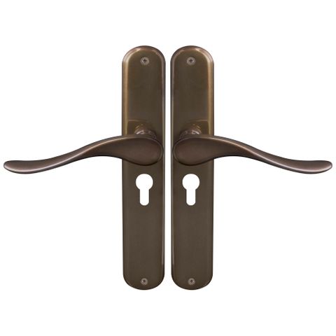 Haven Oval Longplate E48 Keyhole
