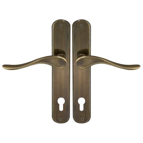 Haven Oval Longplate E85 Keyhole