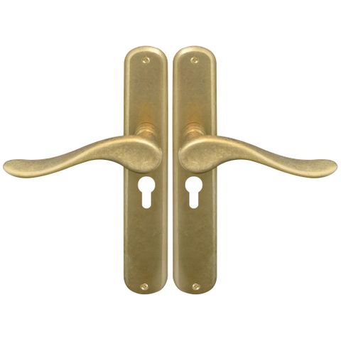 Haven Oval Longplate E48 Keyhole