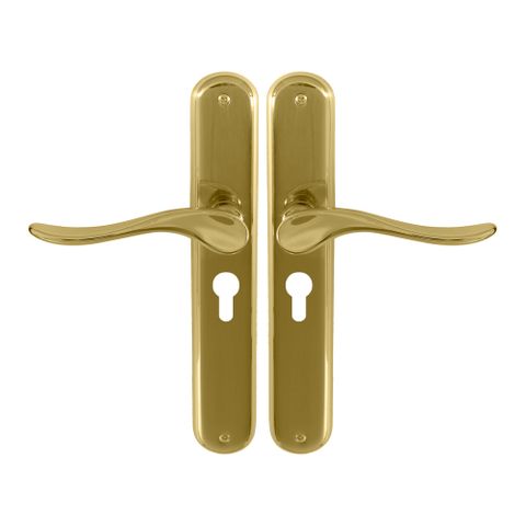 Haven Oval Longplate E48 Keyhole