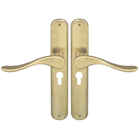 Haven Oval Longplate E48 Keyhole