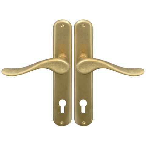 Haven Oval Longplate E85 Keyhole