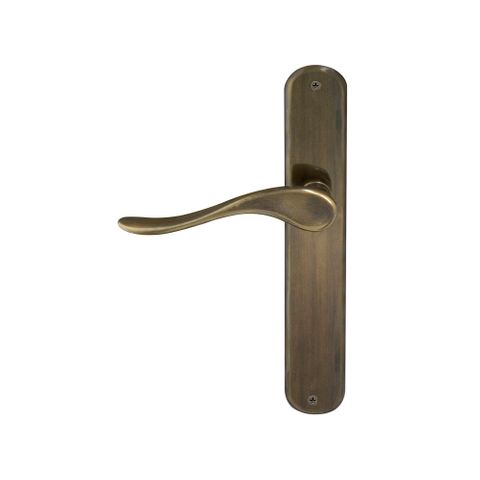 Haven Longplate Oval Dummy Lever - RH