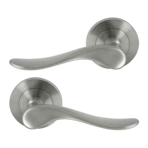 Haven 64mm Large Rose Lever Set