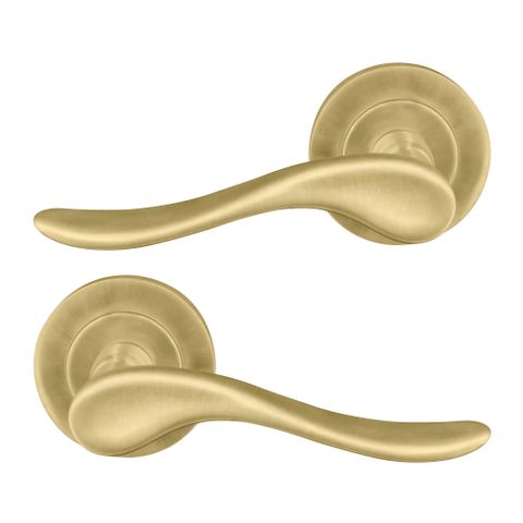 Haven 64mm Large Rose Lever Set