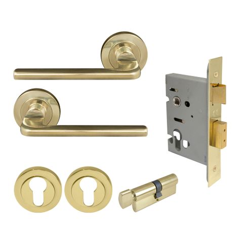 Chalet Round Rose Entrance Set - E48