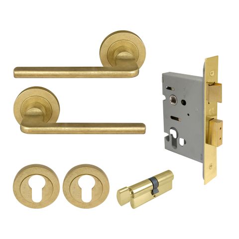 Chalet Round Rose Entrance Set - E48