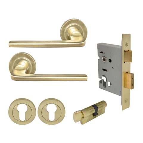 Chalet Round Rose Entrance Set - E48