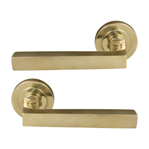 Federal 52mm Round Rose Lever Set