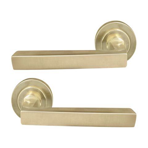 Federal 52mm Round Rose Lever Set