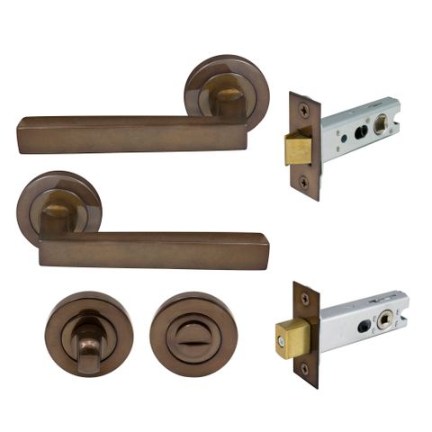 Federal Round Rose Privacy Set