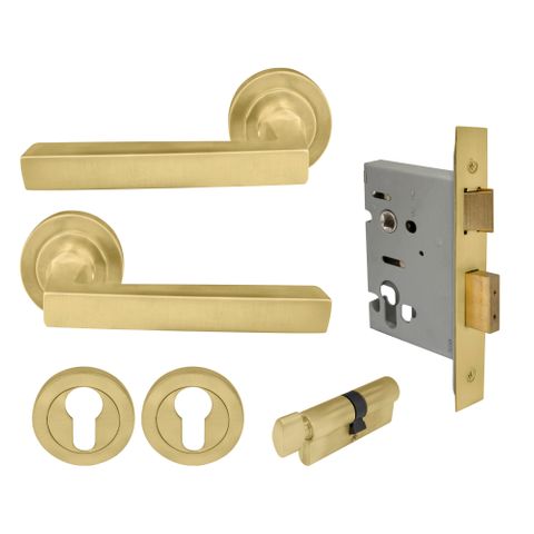 Federal Round Rose Entrance Set - E48