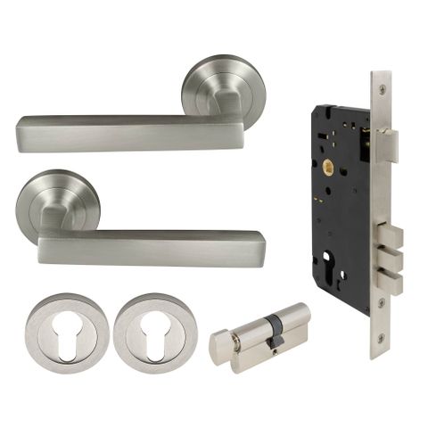 Federal Round Rose Entrance Set - E85