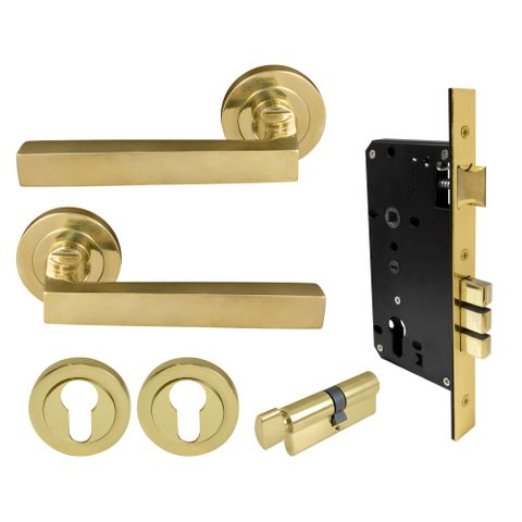 Federal Round Rose Entrance Set - E85